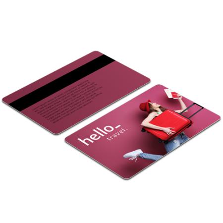 Cheap PVC cards with HiCo magnetic strip from HelloprintConnect. Learn more about our products and easily order print online.