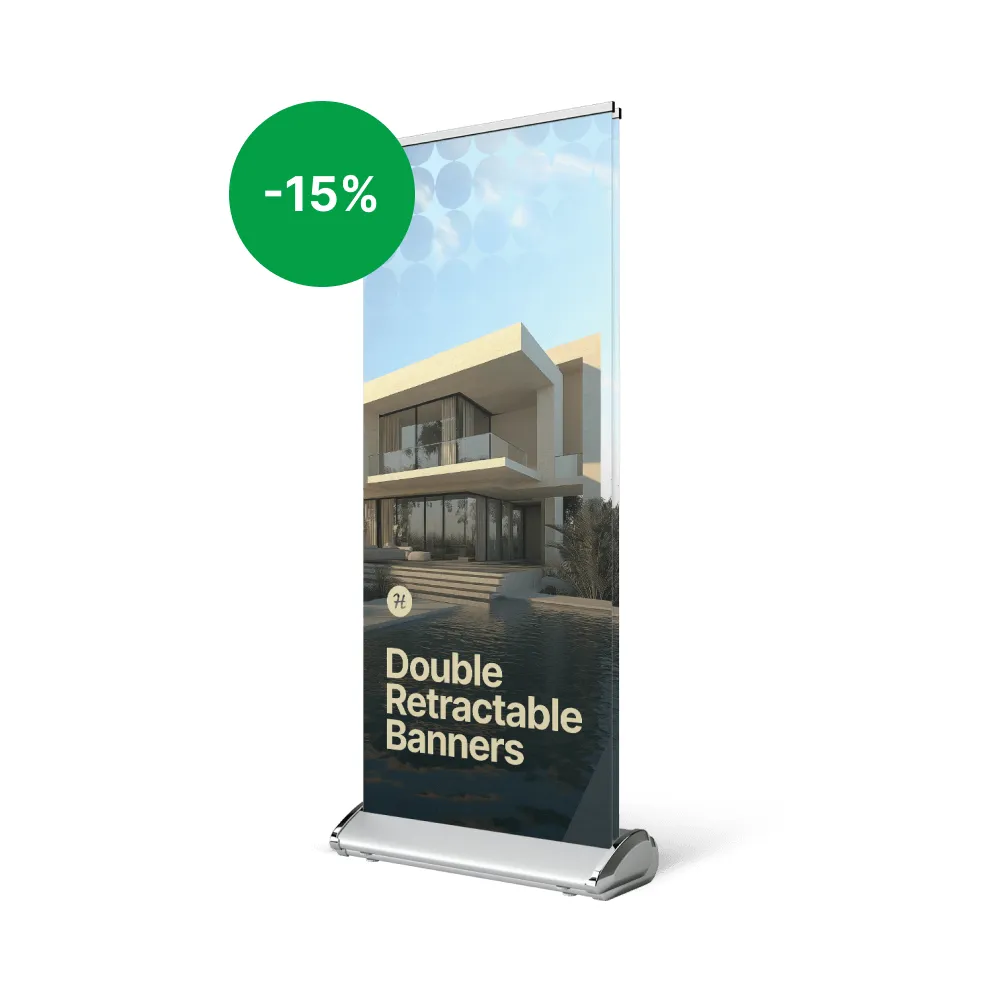 Kakémonos roll-up recto-verso