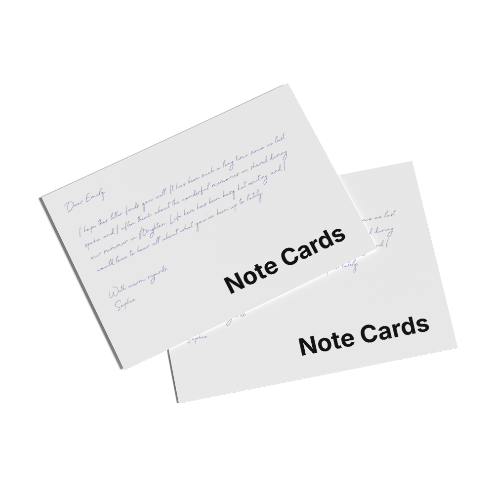 Note Cards