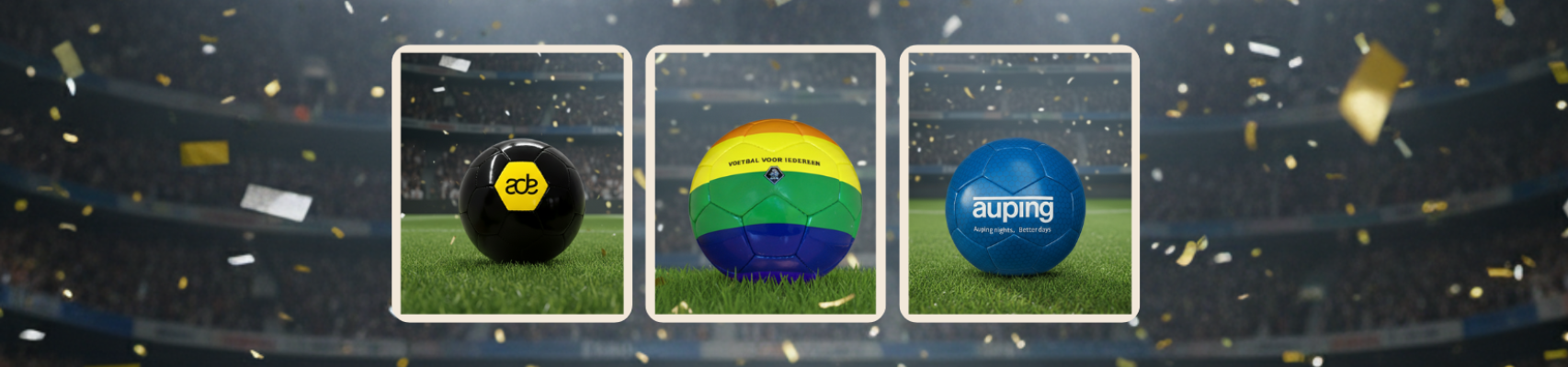 Ballen in jouw eigen ontwerp