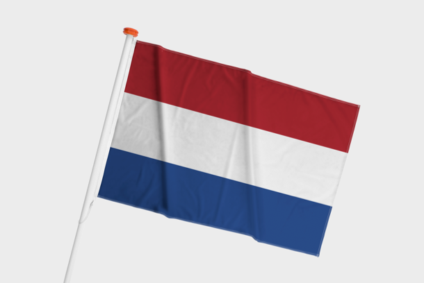 Print your Nederland flag online now with Allgifts!