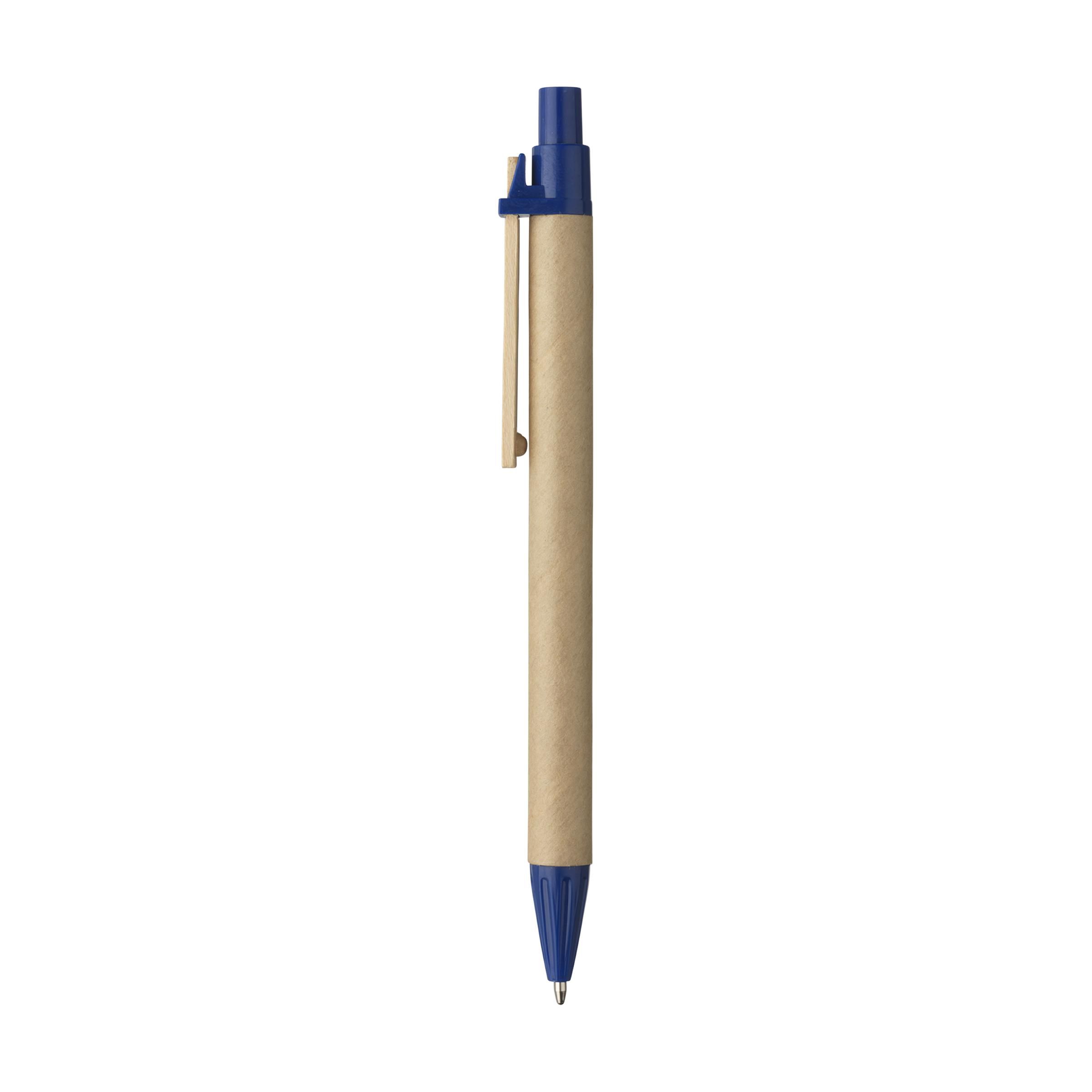 A sample image of a paper write pen available to be printed with a custom logo at a low price at Helloprint.