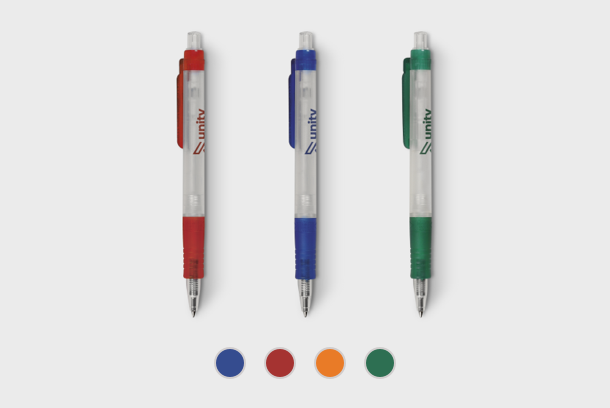 Organic pens, made of vegetal material and personalised to your image - available online with Helloprint