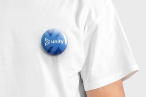 Custom badges with your personalisedimage  - available online at HelloprintConnect