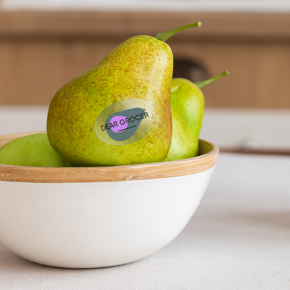 Etichette in bobina per alimenti