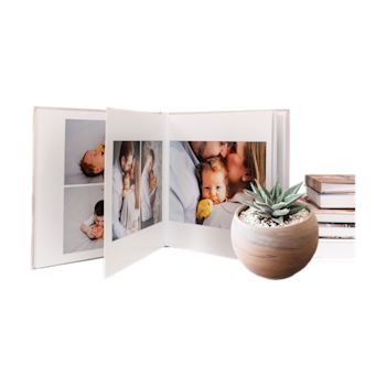 Livre photo carré moyen