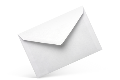 classic white envelopes