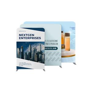 Rechte stretch beurswanden