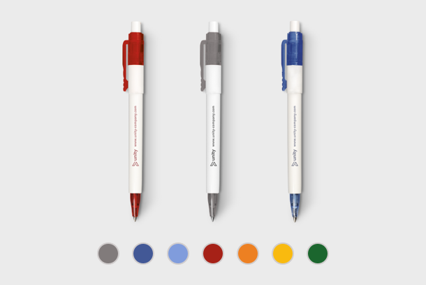 Transparent printed pens with your logo - Helloprint