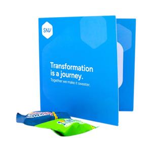 Ansichtkaart met Tiny Tony's