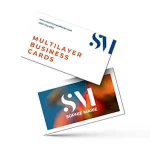 Multilayered Business Cards
