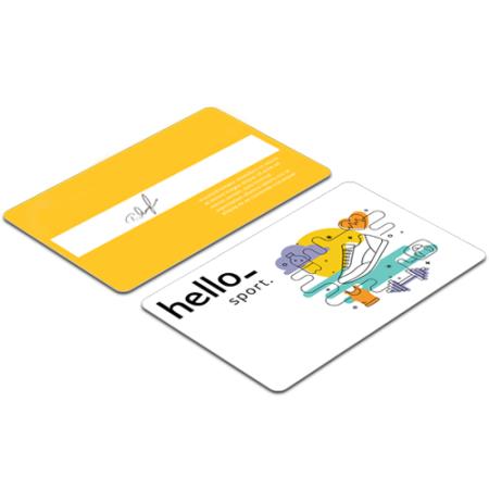 Get your PVC cards with signature panel at Helloprint. Perfect to be used during events to get acquainted with others.