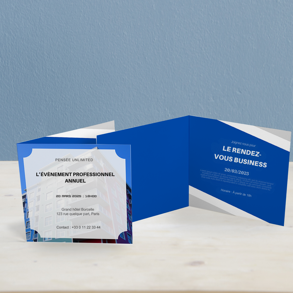 Cartons d'invitation