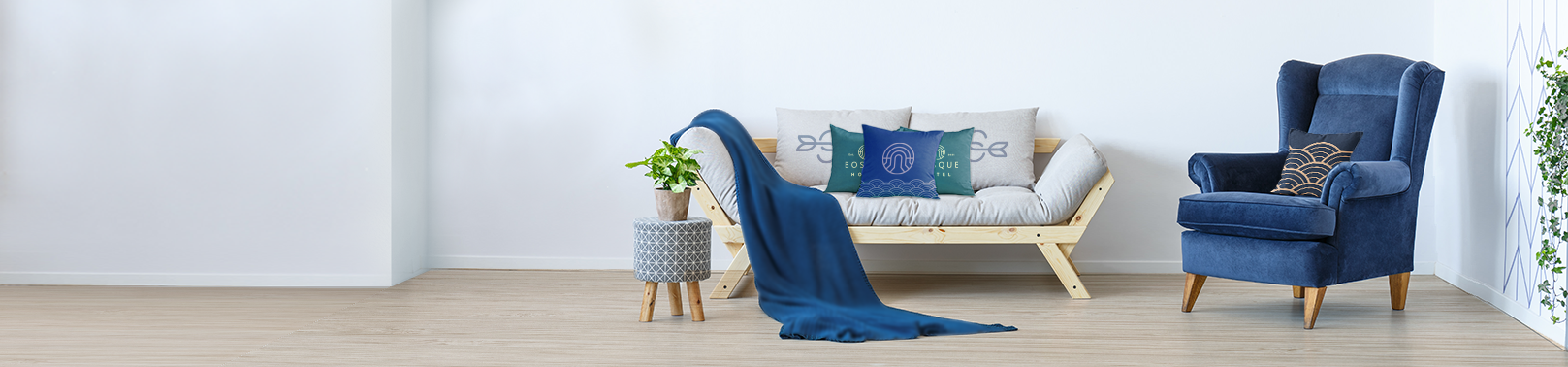 Personalised Interior Textiles <br>& Home Living