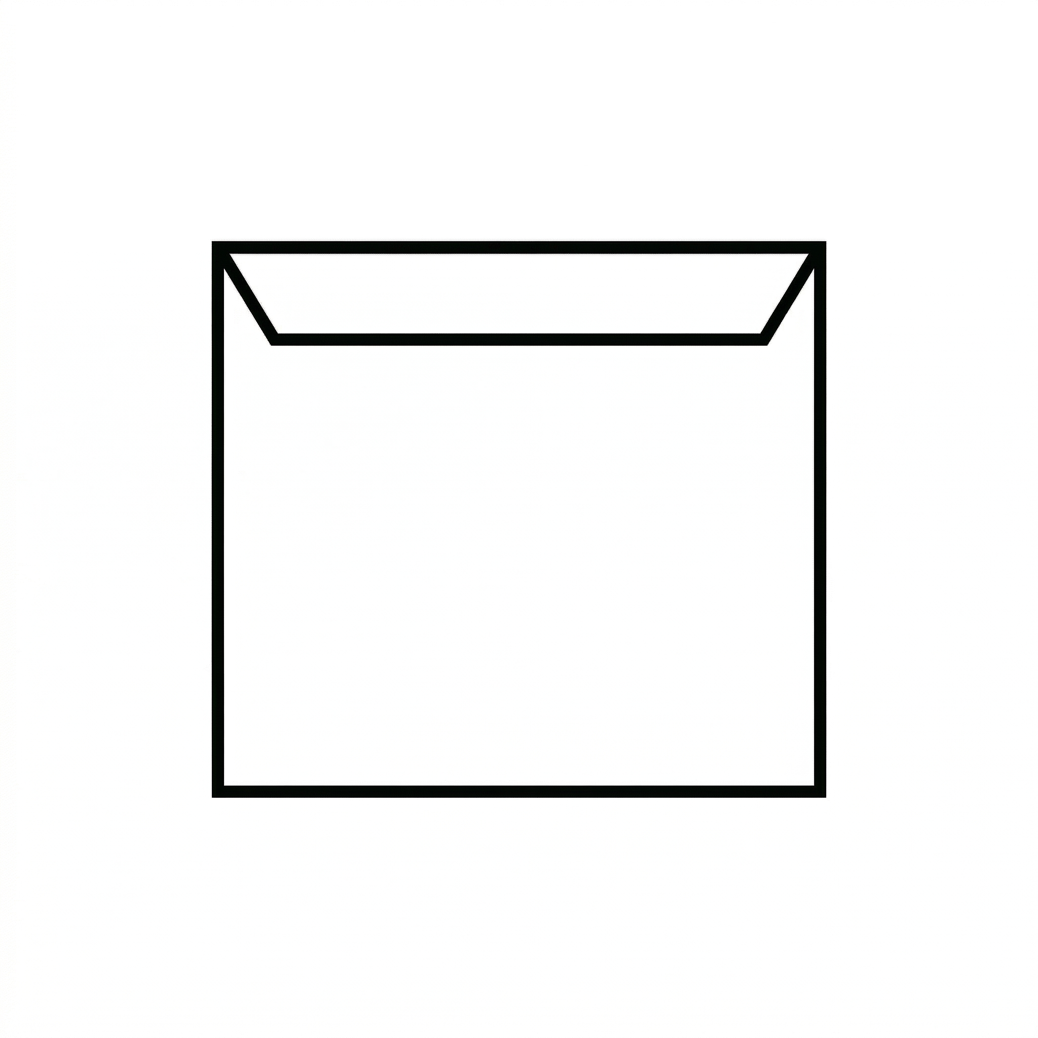 165 x 180 mm binnenzijde