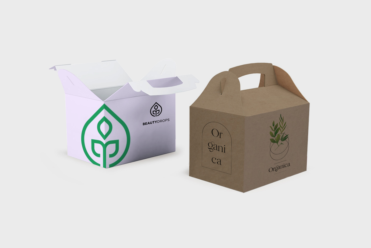 Geschenkdoos met handvat