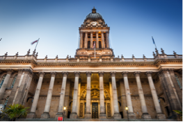 The city of Leeds, in the UK, where customers can order print online with ease at Helloprint