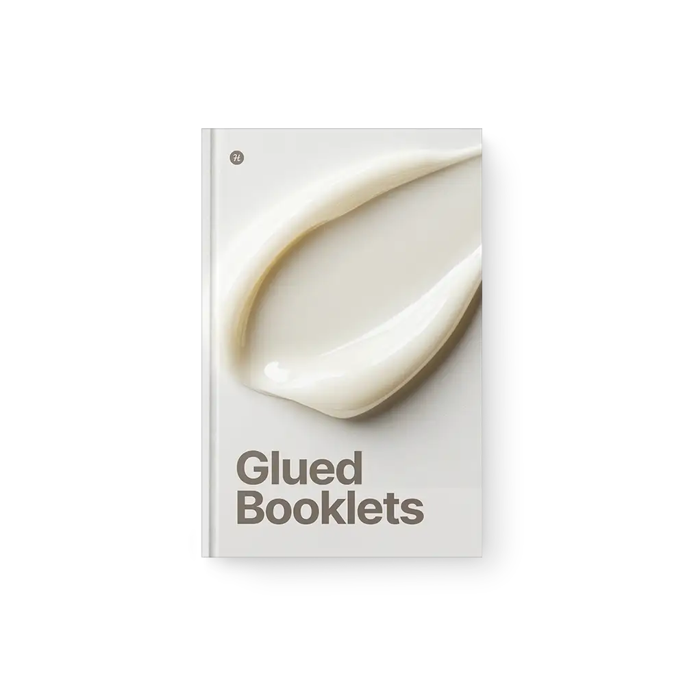 Glued Hardback Books