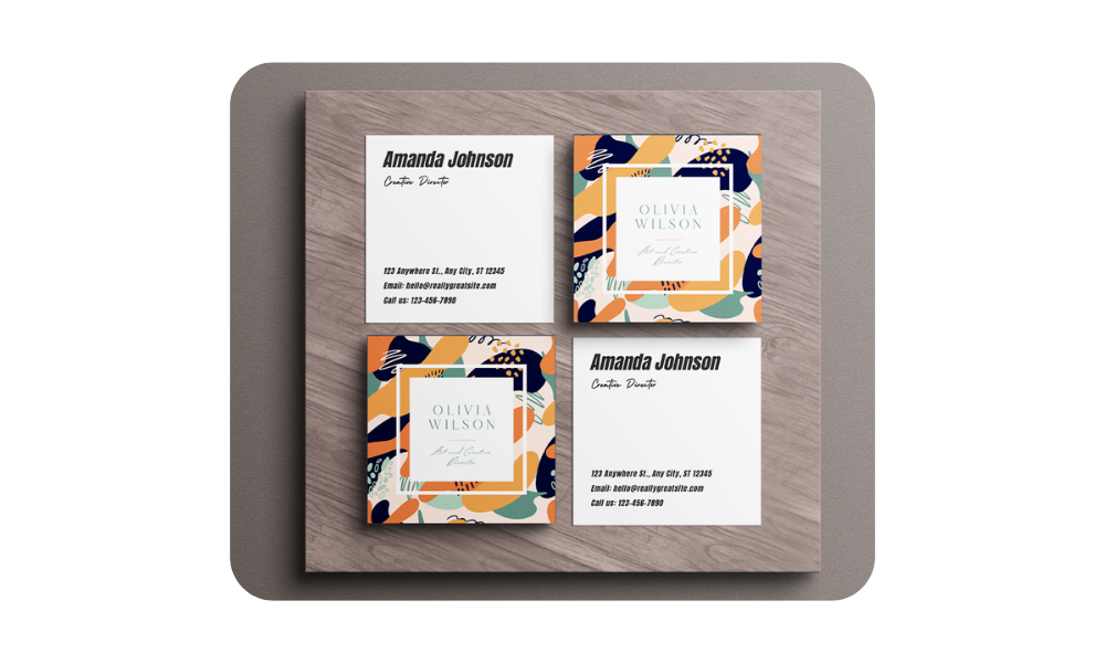 Print Square Business Cards Online HelloPrint Print Square Business Cards Online HelloPrint