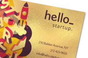 Business cards with Special materials, available at Helloprint