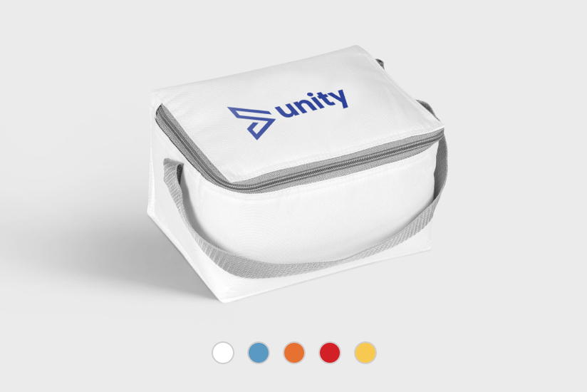 Printed cooler bags personalised with your logo available at Helloprint