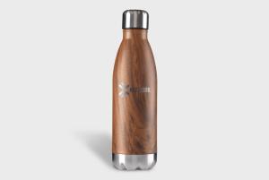 Thermo bottle wood