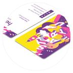 Cheap Matt white PVC Business Card Printing all over the UK | Free delivery and 100% satisfaction guarantee for all personalised matt plastic business cards with Drukzo