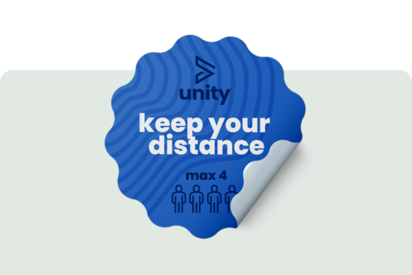 Grote vinyl stickers