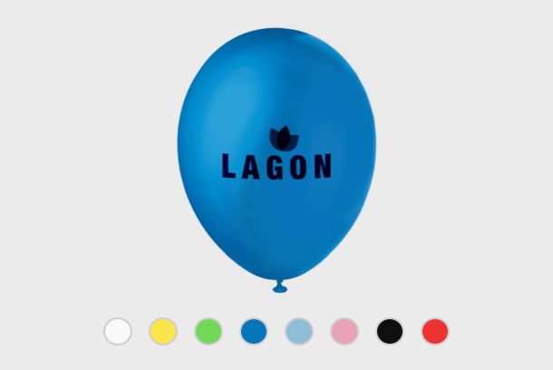 Personalised balloons in any colour you want for your business
