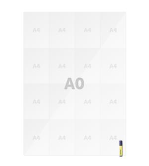 A0 Posters size icon Helloprint