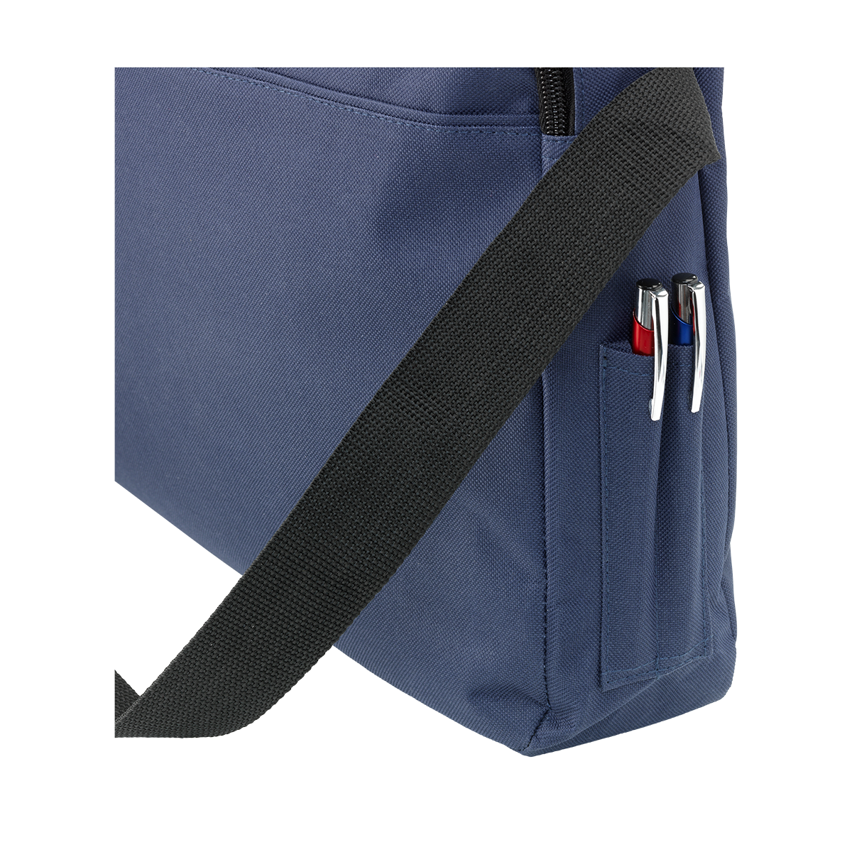 A pen pocket of a Metro document bag available at Helloprint with custom printing options for a cheap price