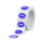 Sticker nach Maß auf Rolle