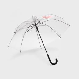 gepersonaliseerde Paraplu transparant