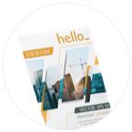 Icono para folletos especiales de papel de mármol perlado disponible en Helloprint
