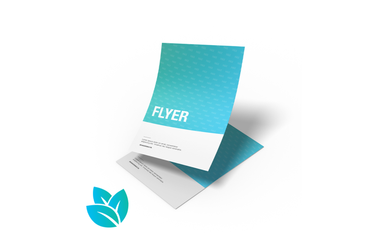 Duurzame flyers