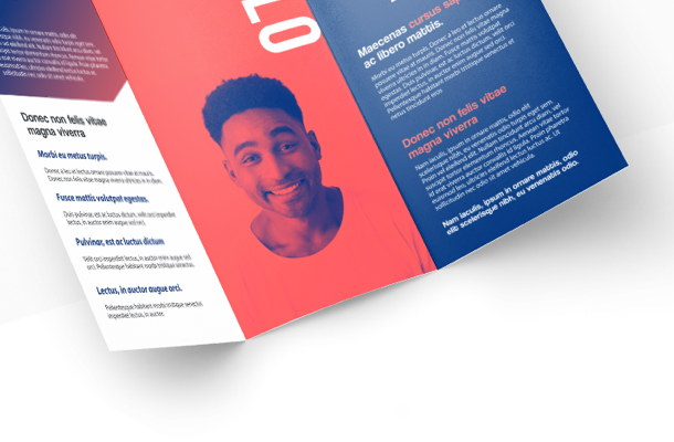 Tri fold leaflet
