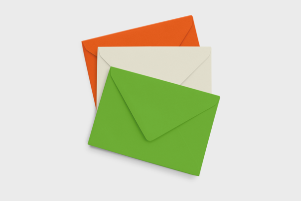 Envelopes Coloured (unprinted)