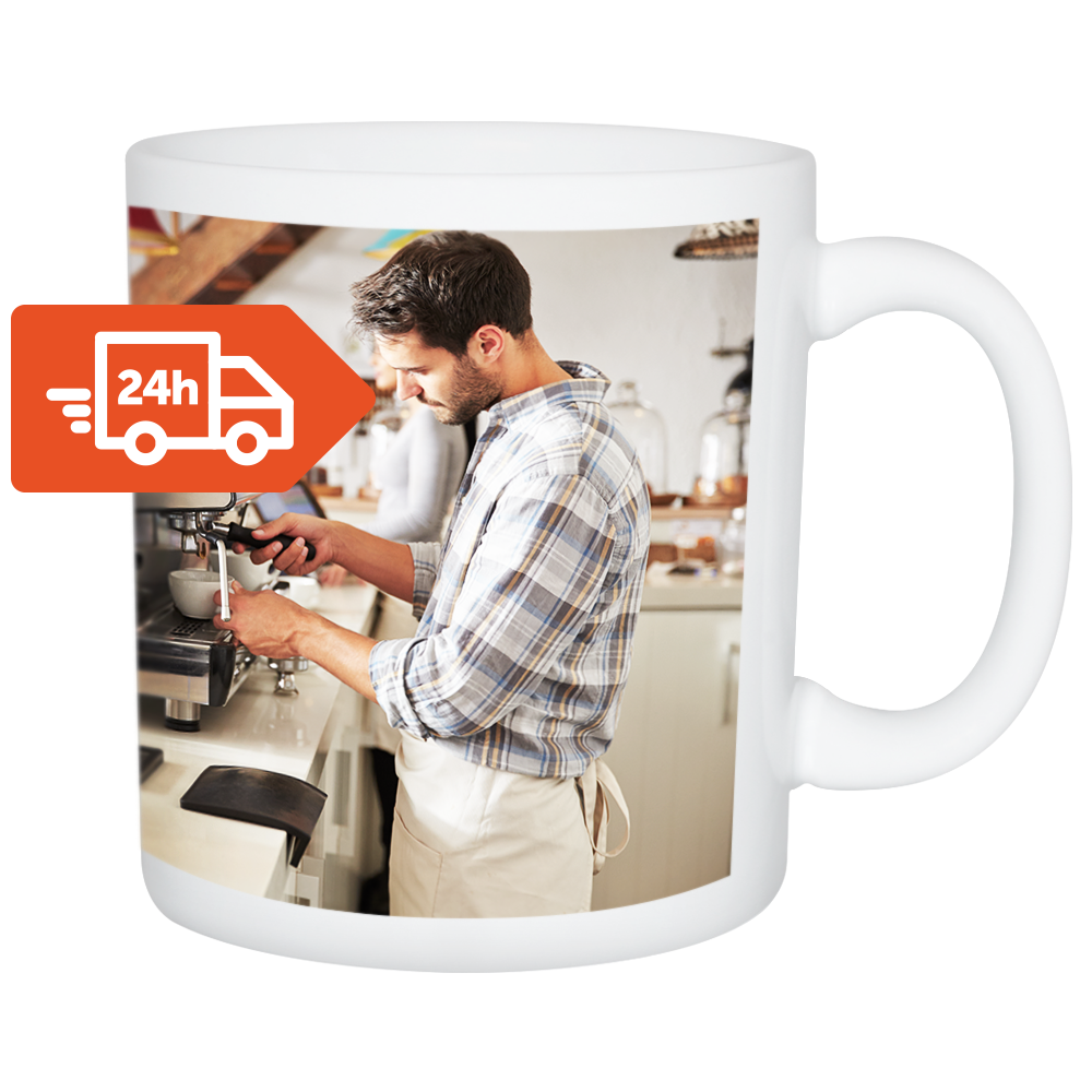 Cheap bornel mug with Helloprint. Learn more about our products and easily order print online.