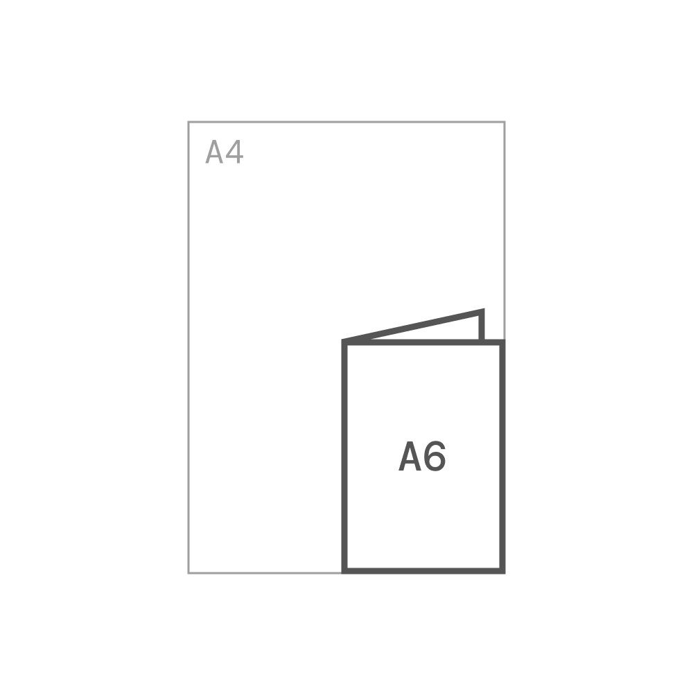 A6 Staand