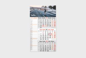 3 Monats Memoboard Kalender