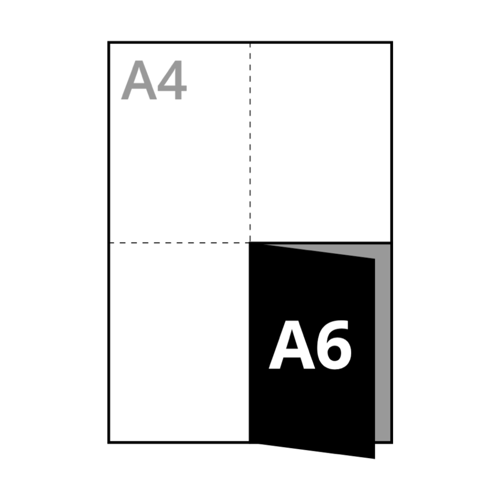 A6 (105 x 148 mm)