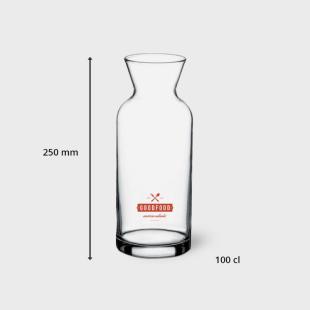 salon Pakket Westers Bedrukte glazen kannen 1 liter | Drukzo