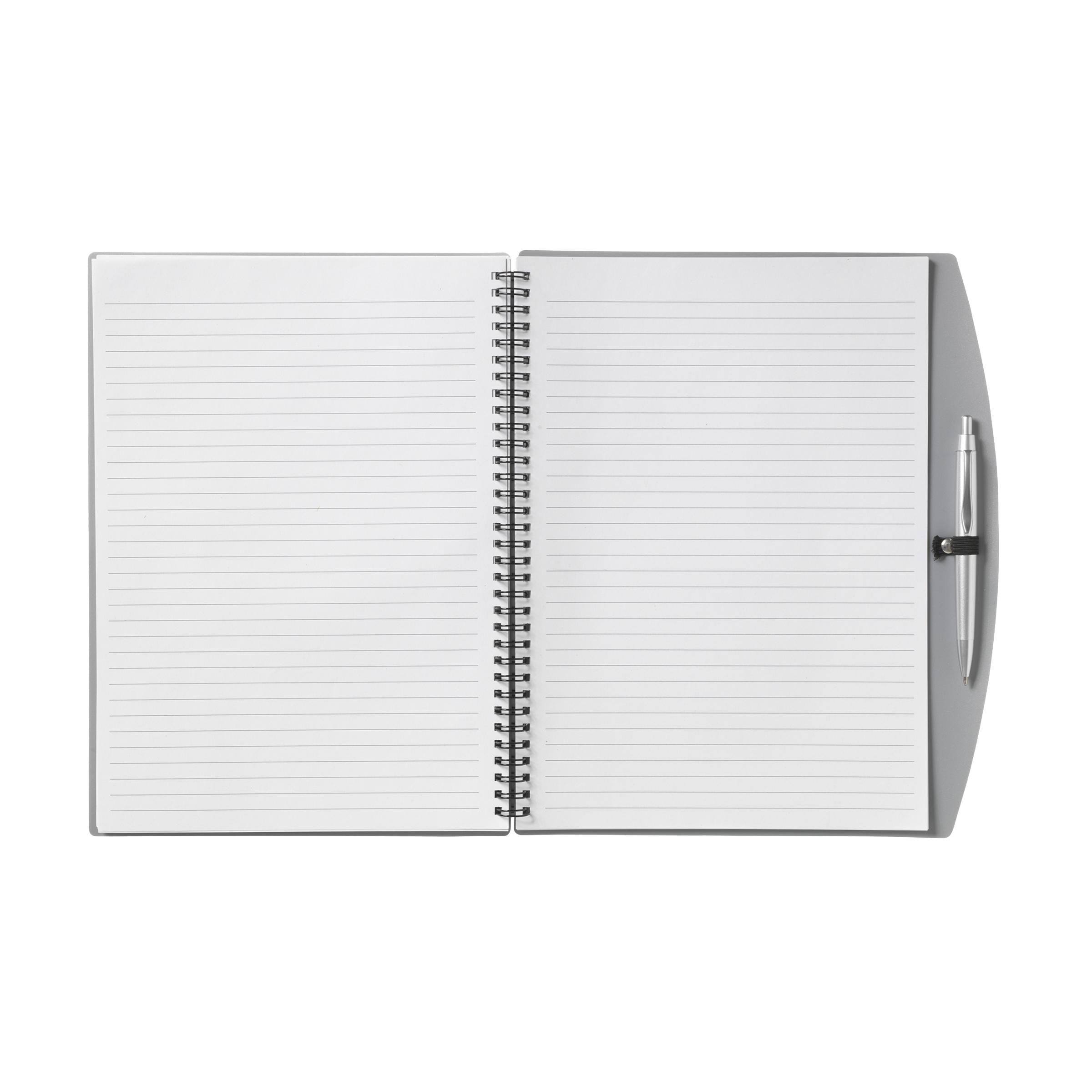 Notebook A4 with pens are practical and handy in any suituation. Customize them with your design, logo or message 