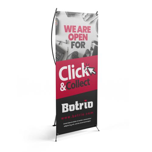 We are open for Click & Collect Banner