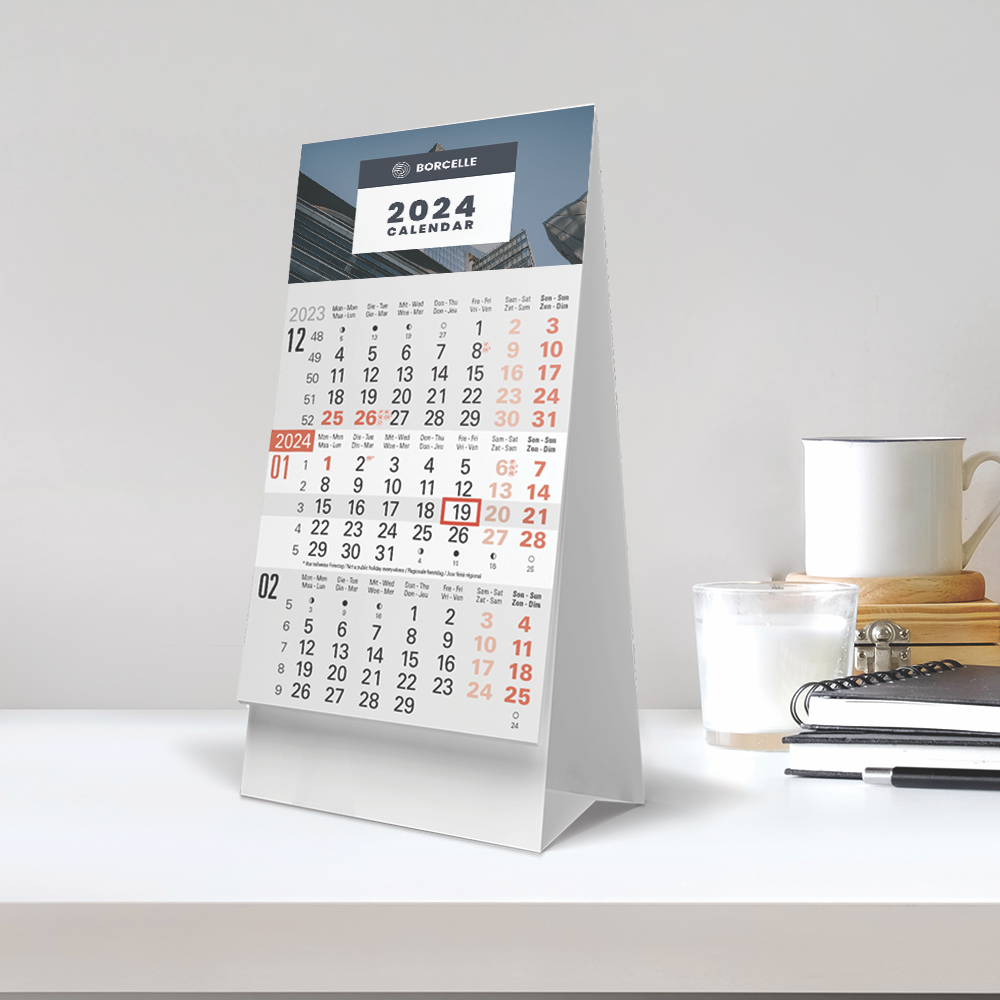 3 Maandskalender bureau