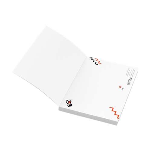 Sticky notes met softcover