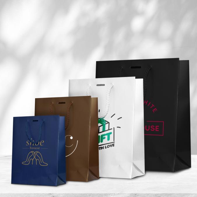 Printed Luxury Paper Bags | Helloprint