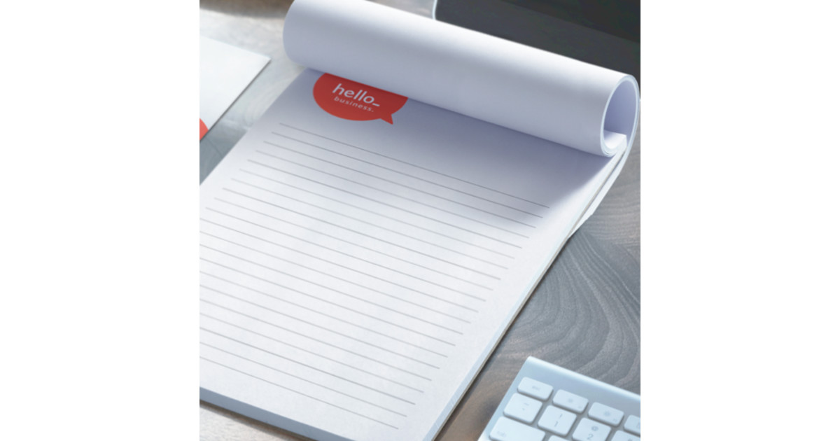 Cheap Standard Notepads | Free Delivery With Helloprint