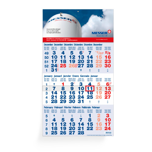 inzet forum Ellendig 3 Maandskalender bedrukken en kopen | Drukzo