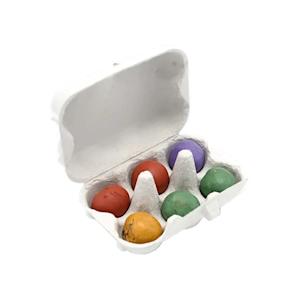 Kartonnen eierdoos met zaadbommen